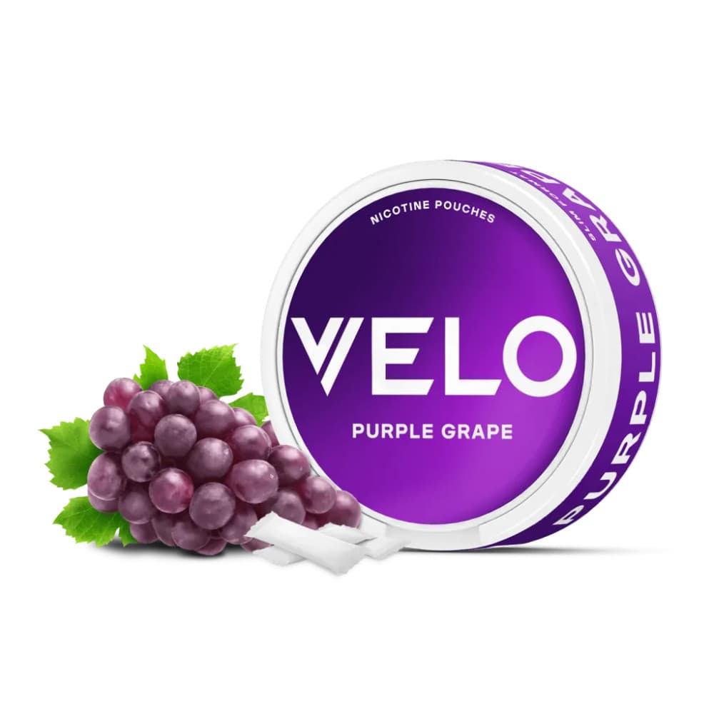  Purple Grape Velo Nicotine Pouches 10 Packs