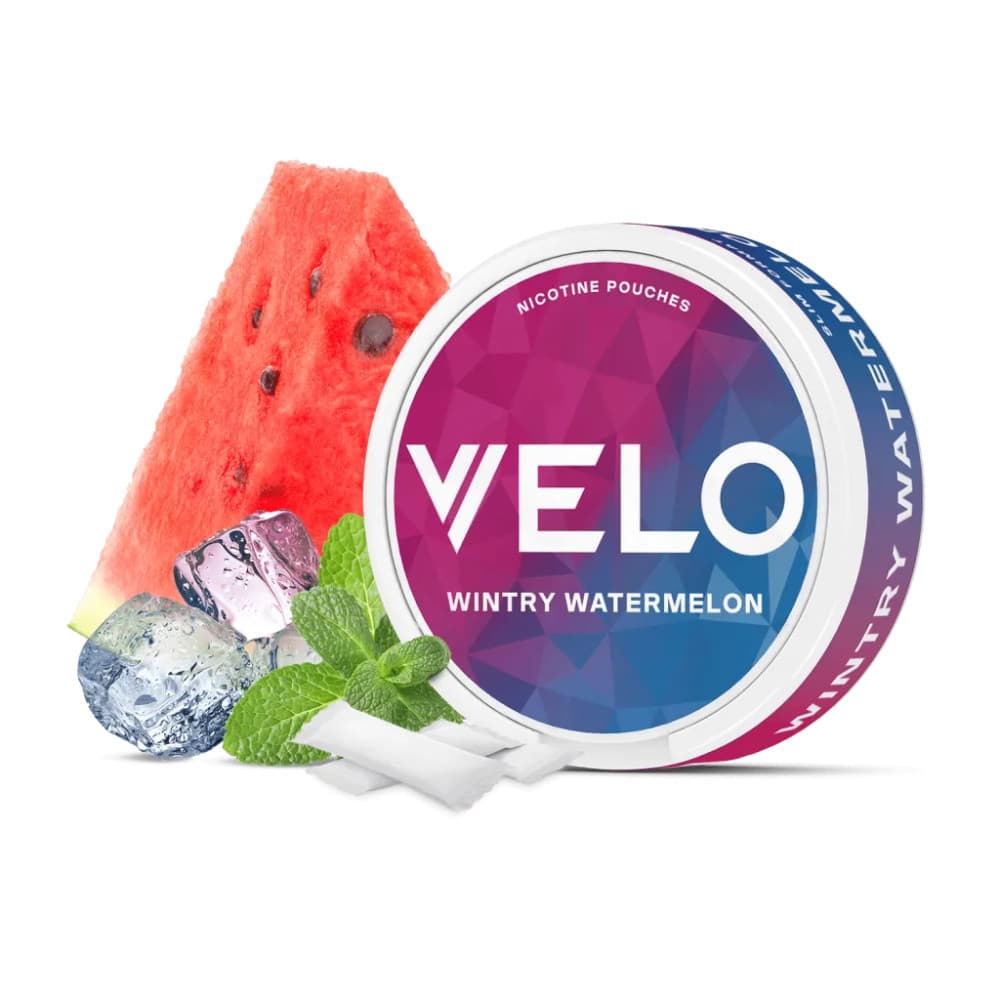  Wintry Watermelon Velo Nicotine Pouches 10 Packs