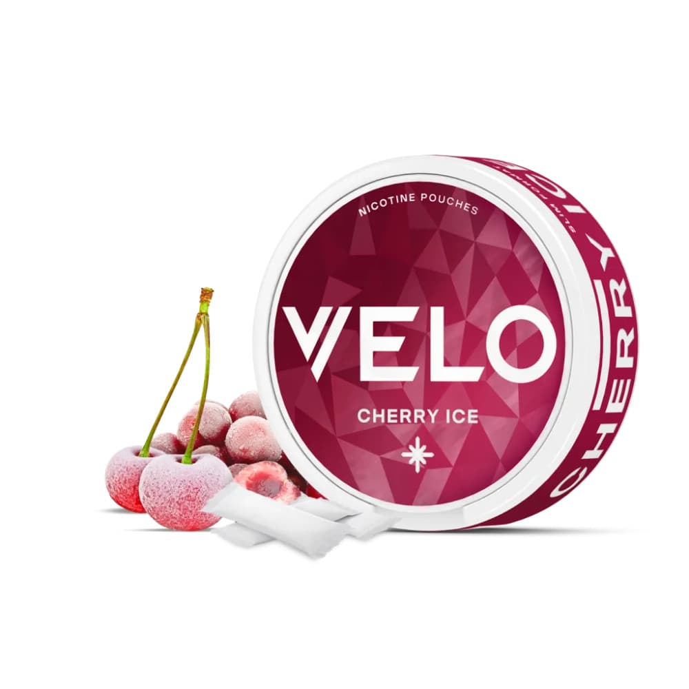  Cherry Ice Velo Nicotine Pouches 10 Packs