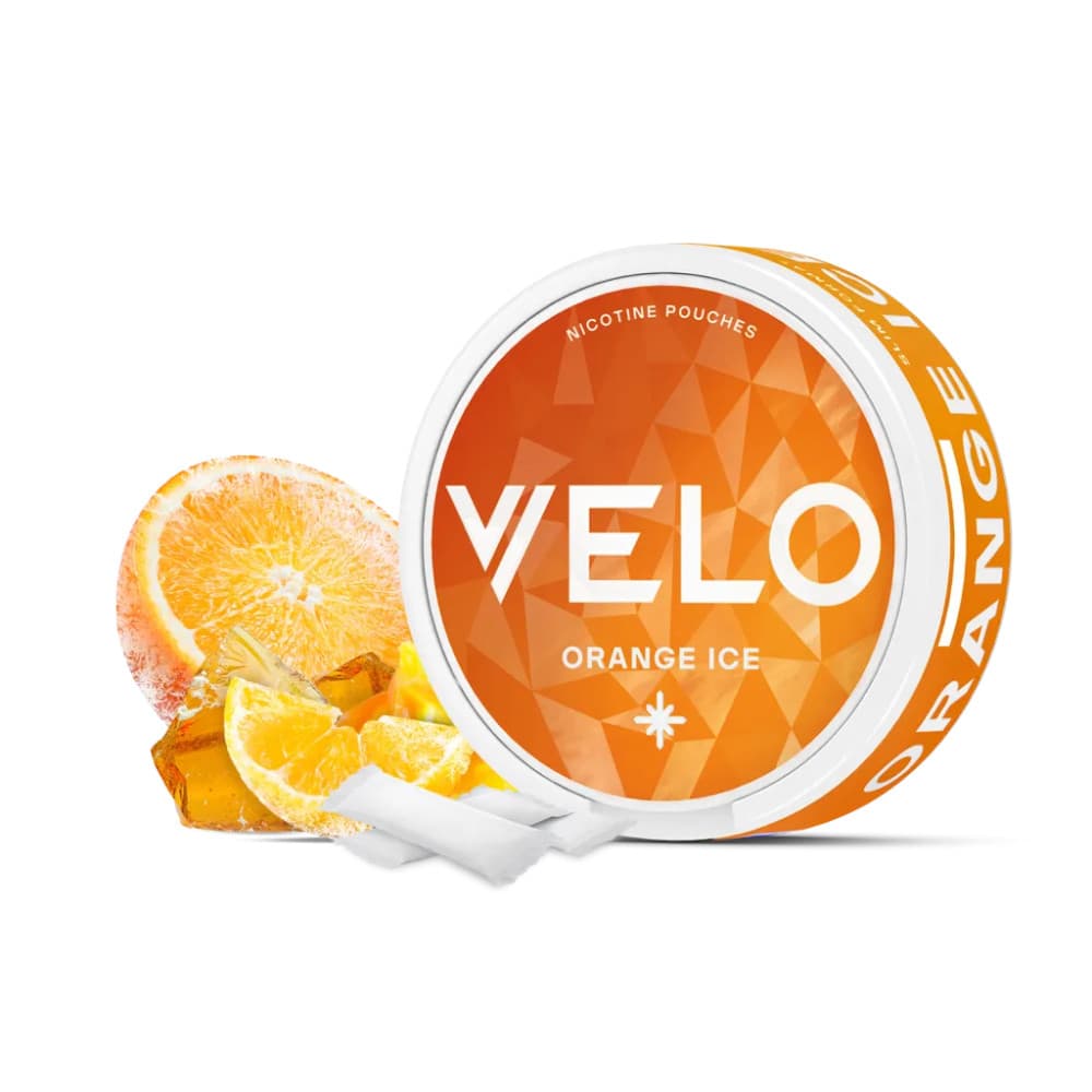  Orange Ice Velo Nicotine Pouches 10 Packs