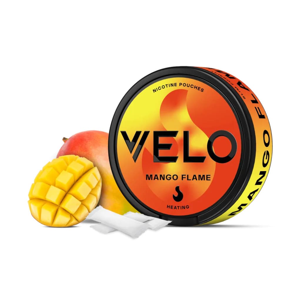  Mango Flame Velo Nicotine Pouches 10 Packs
