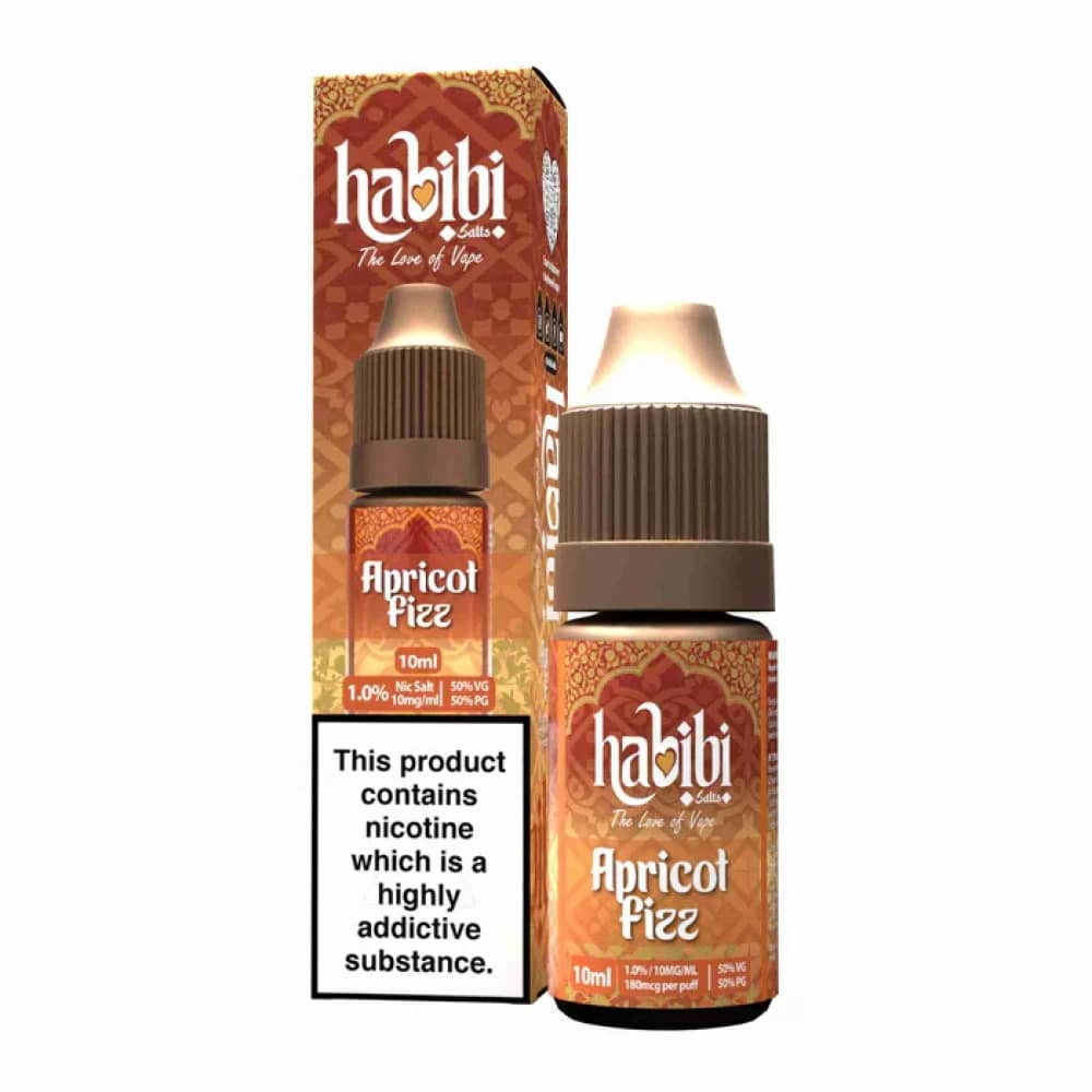  Apricot Fizz / 20mg Habibi Nic Salt 10ml Box of 10