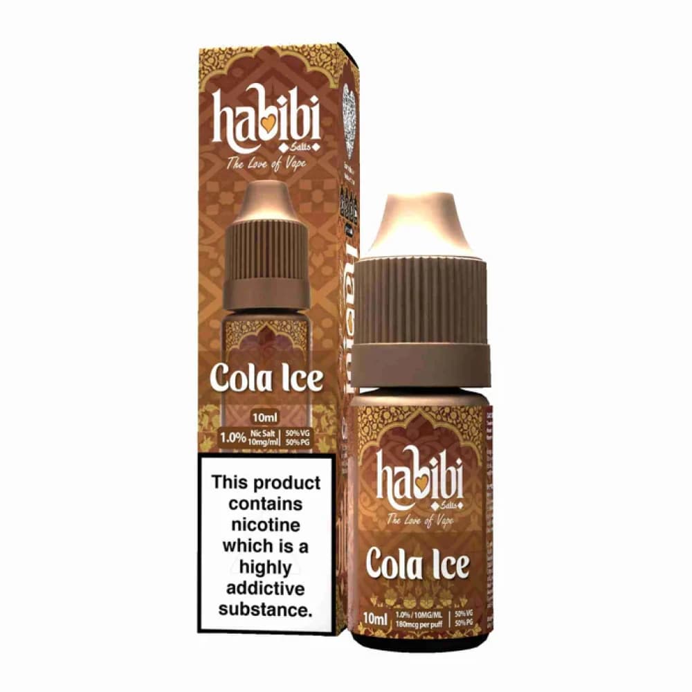  Cola Ice / 10mg Habibi Nic Salt 10ml Box of 10