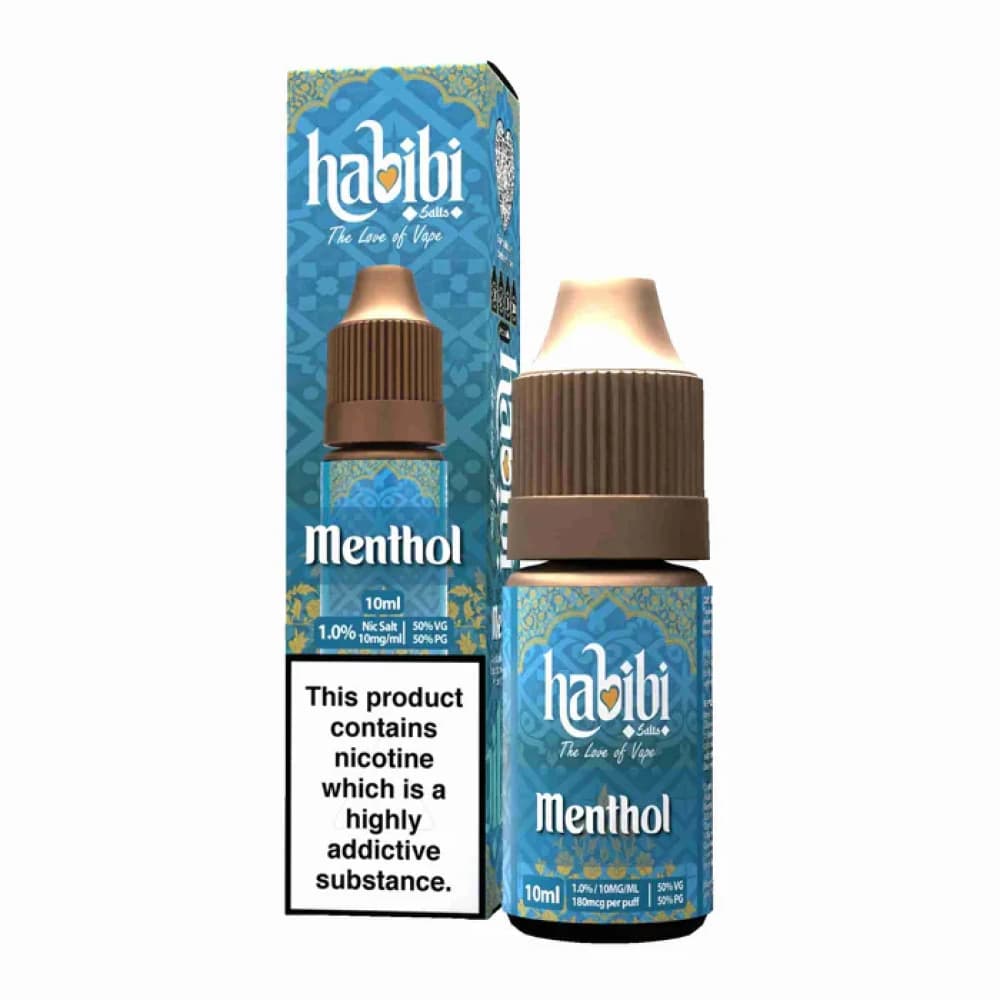 Menthol / 10mg Habibi Nic Salt 10ml Box of 10