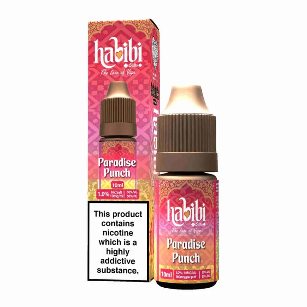  Paradise Punch / 10mg Habibi Nic Salt 10ml Box of 10