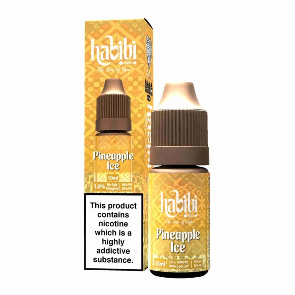  Pineapple Ice / 20mg Habibi Nic Salt 10ml Box of 10