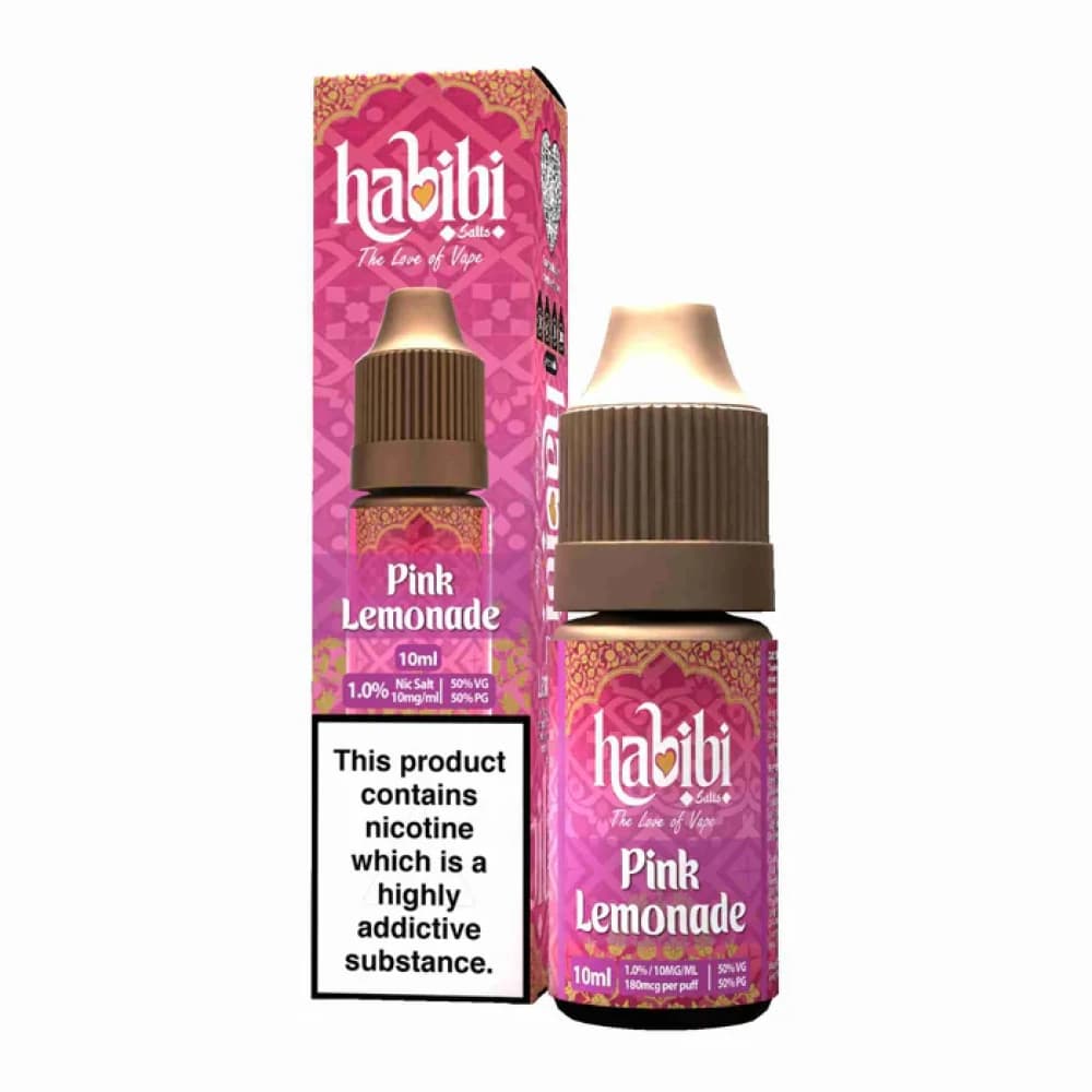  Pink Lemonade / 20mg Habibi Nic Salt 10ml Box of 10