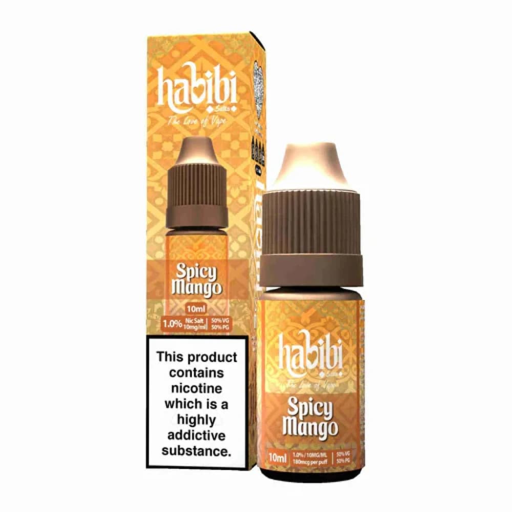  Spicy Mango / 20mg Habibi Nic Salt 10ml Box of 10