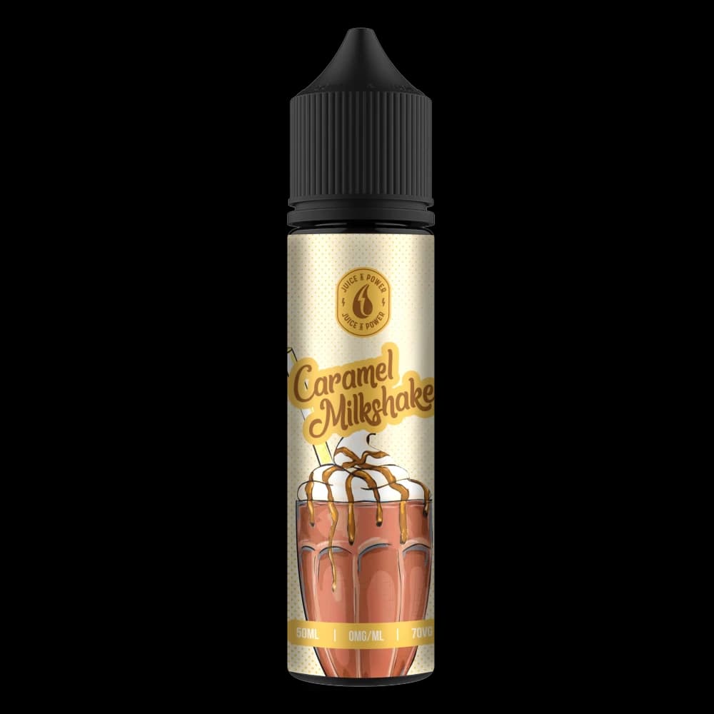  Caramel Milkshake Juice N Power Milkshake 50ml Shortfill E-liquid