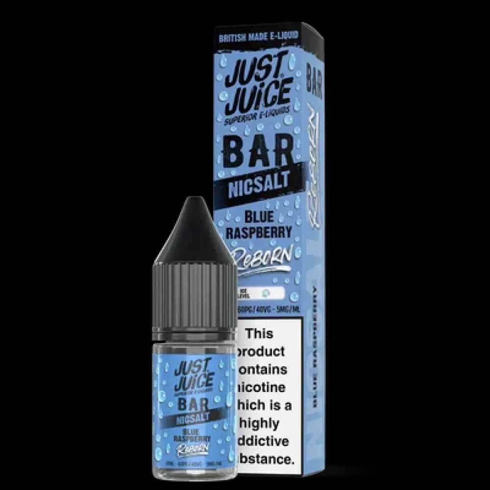  Blue Raspberry / 10mg Just Juice Bar Reborn Nic Salt 10ml E-liquid Box of 10