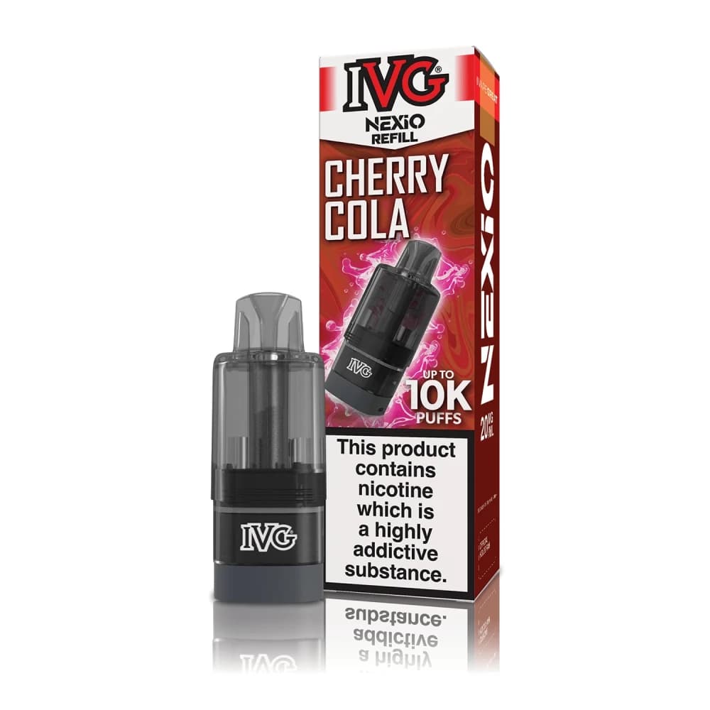  Cola Ice IVG Nexio 10k Prefilled Pods Box of 5