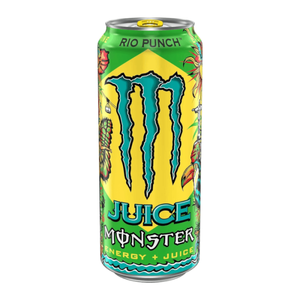  Monster Rio Punch Monster Energy Drink ( South African) - 24pk Case | 500ml
