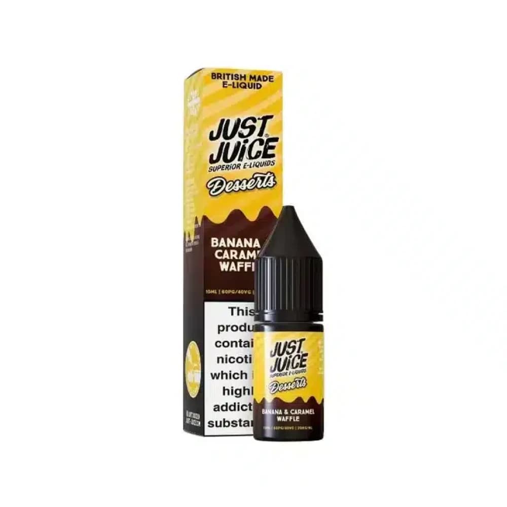  Banana Caramel Waffle / 10mg Just Juice Desserts Nic Salts 10ml Box of 10