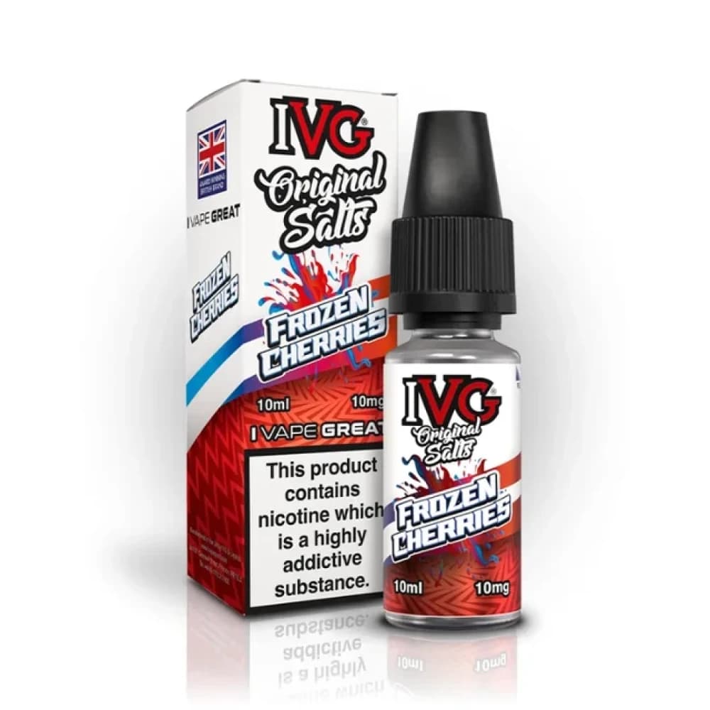  Frozen Cherries / 20mg IVG Original Salts 10ml Box of 10