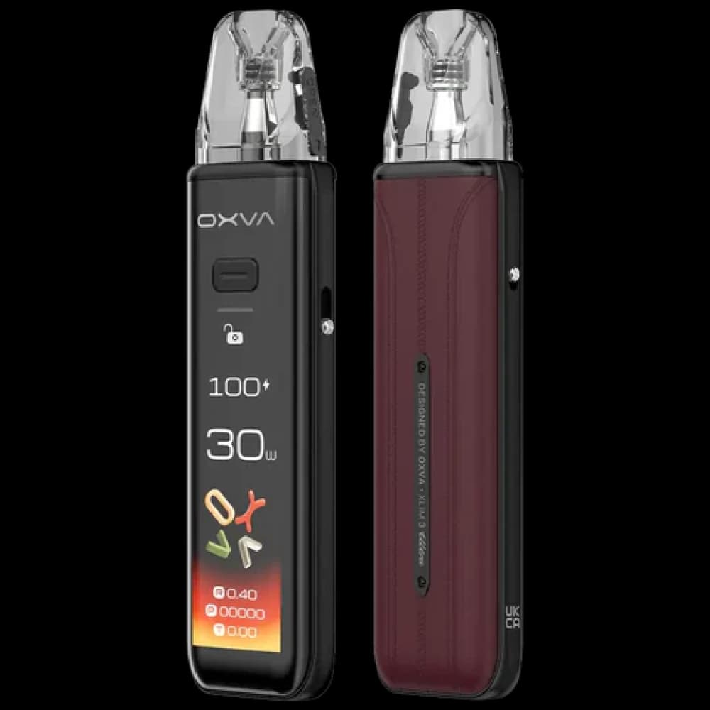  Bordeaux Red Oxva Xlim 3 Ultra Vape Kit