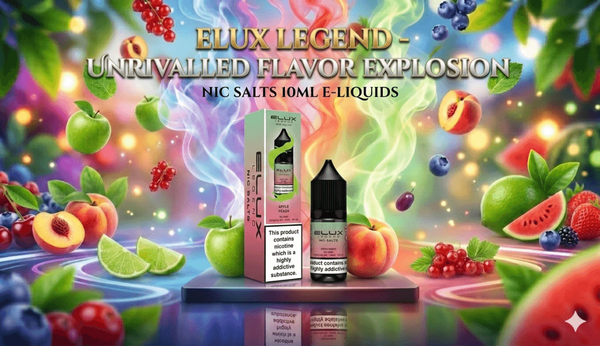 Exploring the Features of Elux Legend 10ml Nic Salt E-Liquid