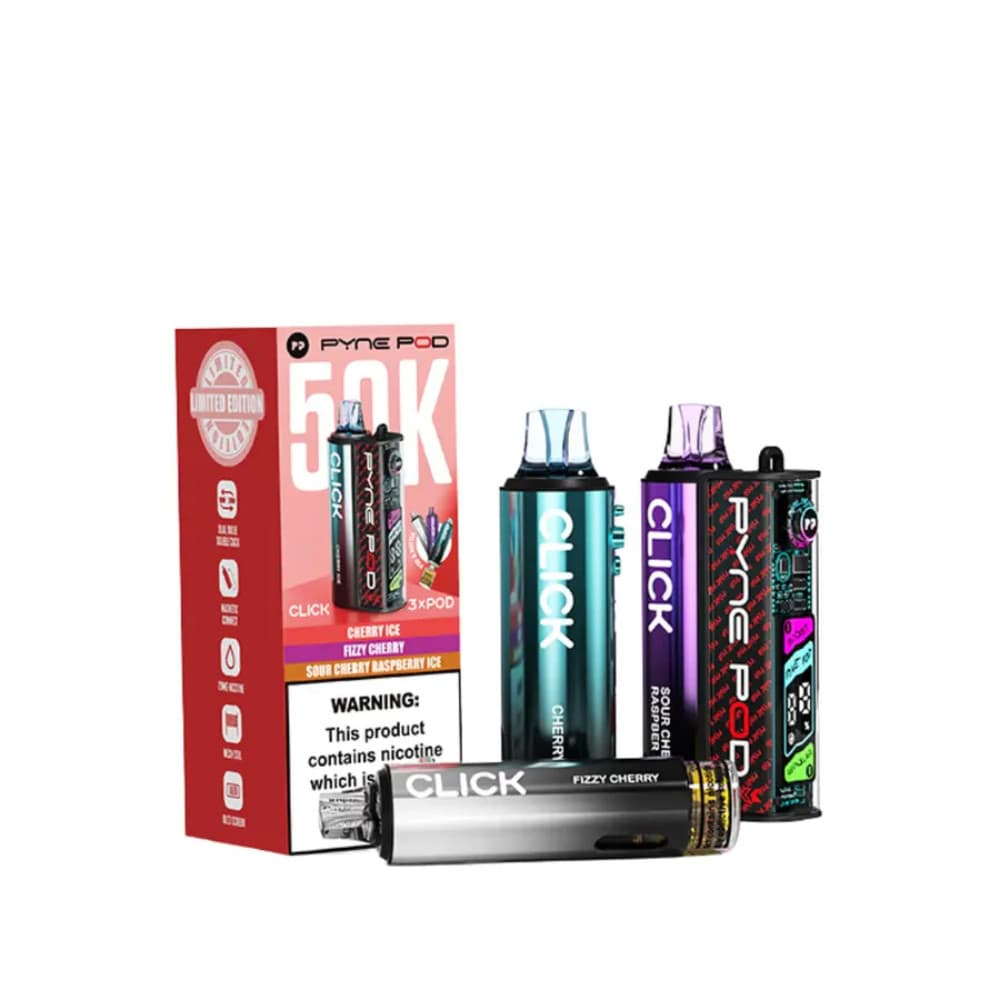 Pyne Pod Click 50k Vape Kit Box of 5