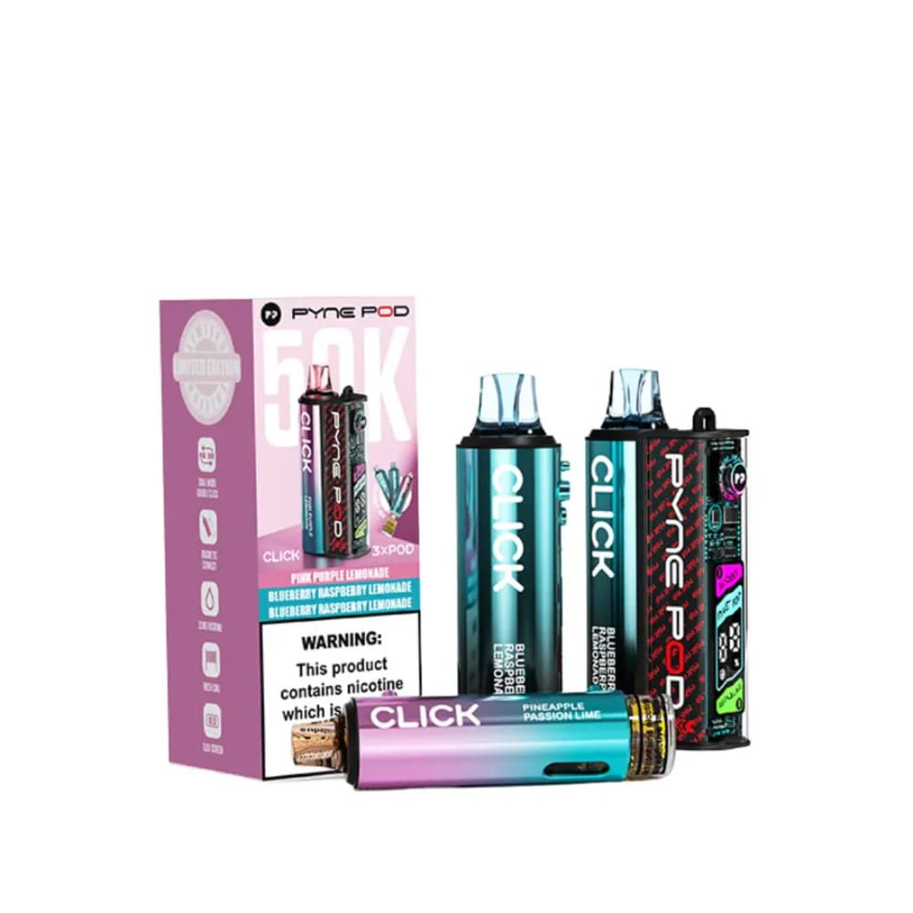Pyne Pod Click 50k Vape Kit Box of 5