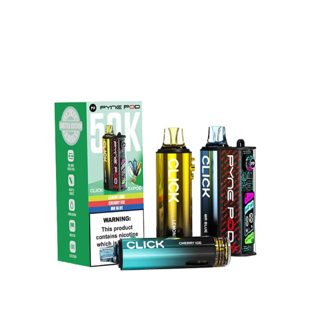 Pyne Pod Click 50k Vape Kit Box of 5