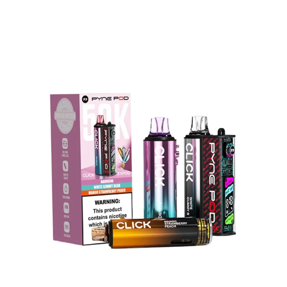 Pyne Pod Click 50k Vape Kit Box of 5