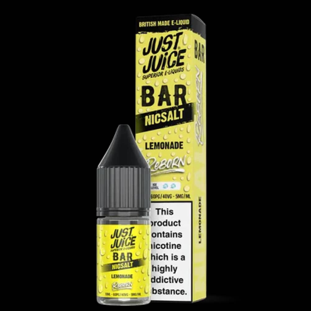 Just Juice Bar Reborn Nic Salt 10ml E-liquid Box of 10 Lemonade 20mg