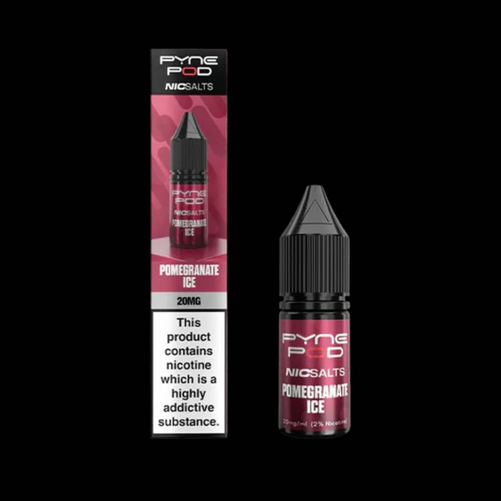Pyne Pod Nic Salts 10ml E-liquid Box of 10 Pomegranate 10mg