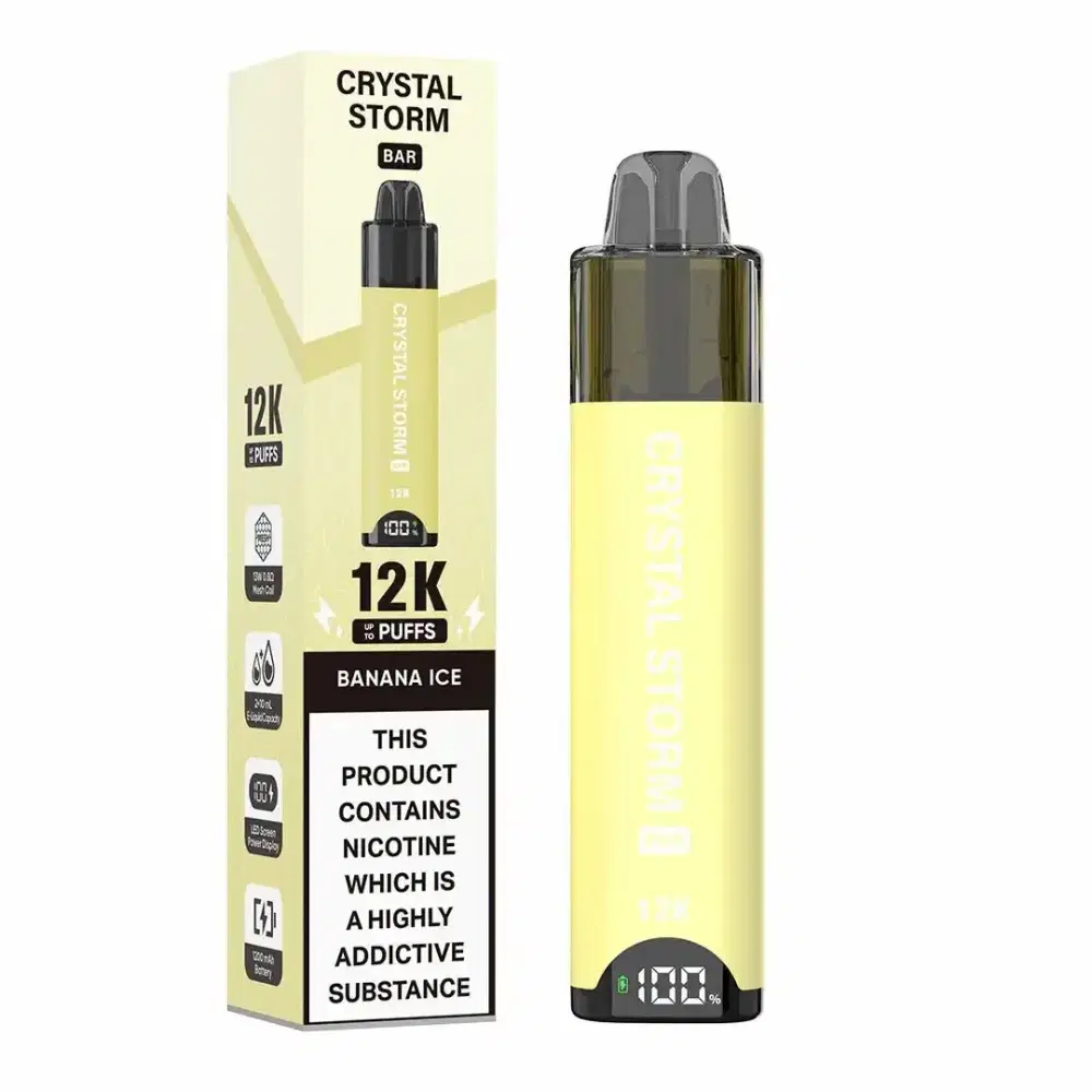 Crystal Strom Bar 12k Vape Kit Box of 5